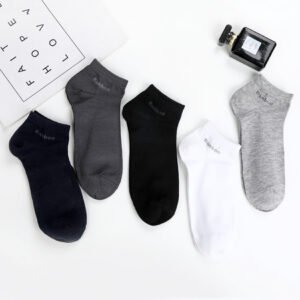 Men’s Breathable Bamboo Socks – 5 Pack