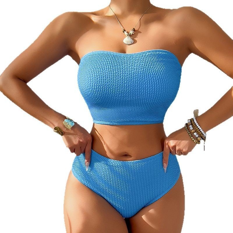 High Waist Bikini Women's Seperated Swimwear - Image 6