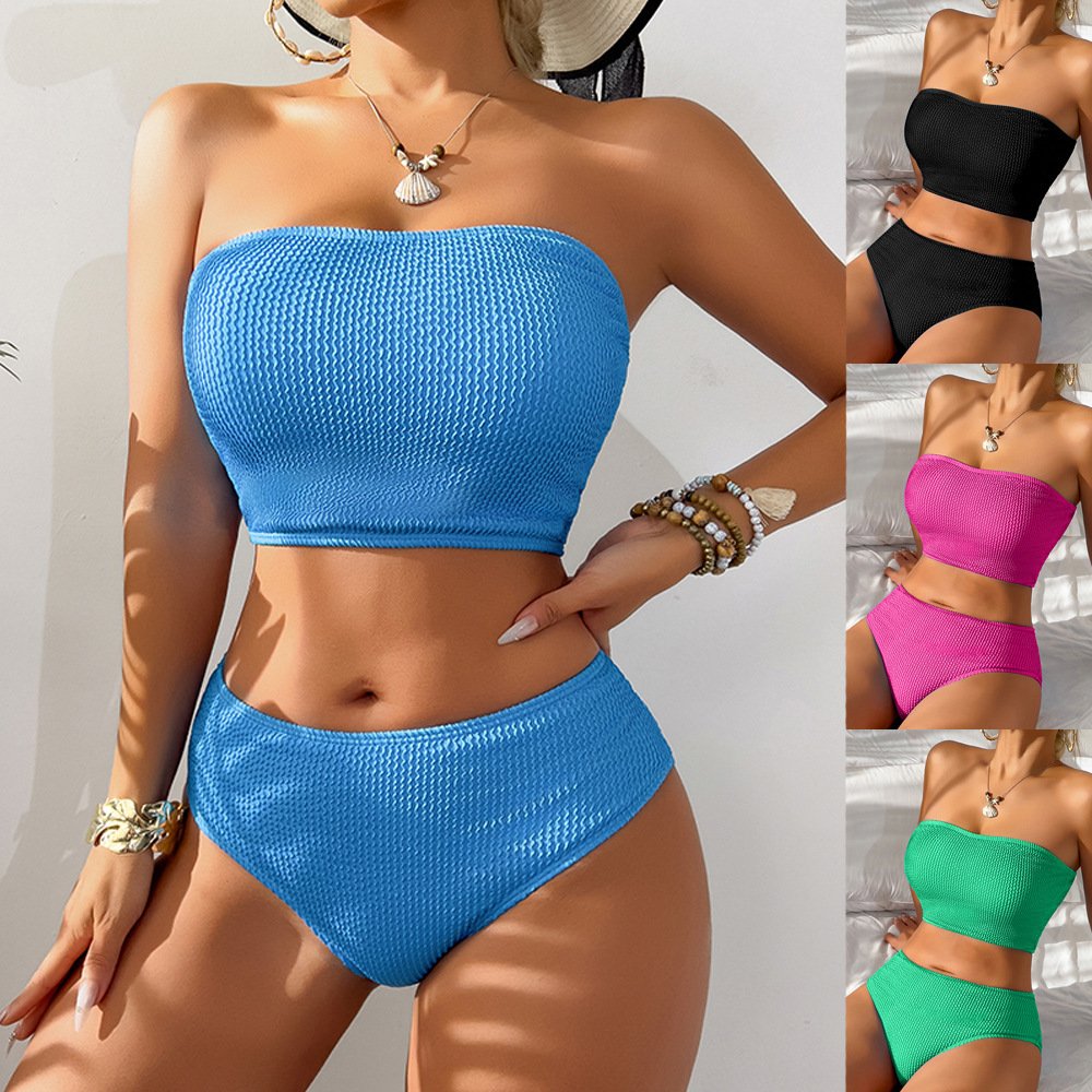 High Waist Bikini Women's Seperated Swimwear
