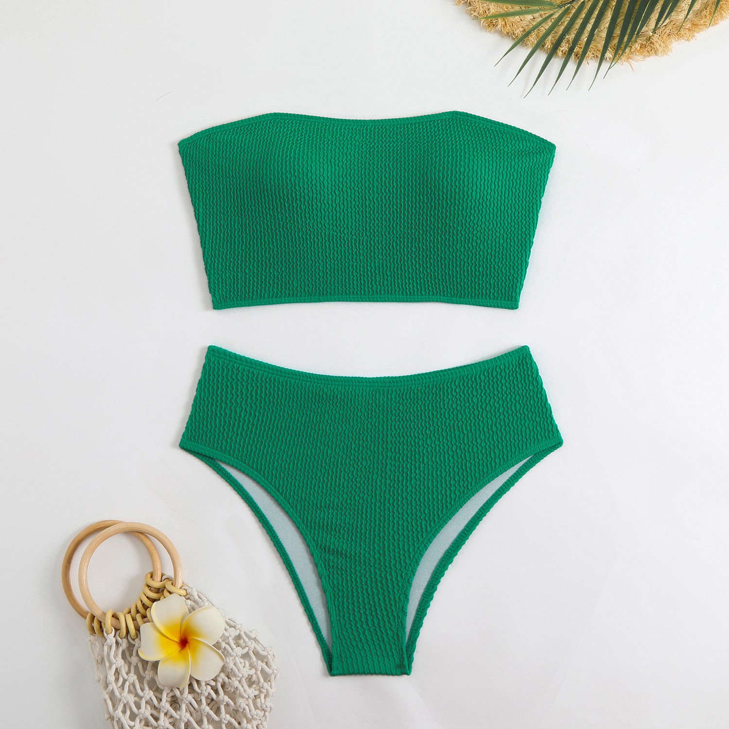 High Waist Bikini Women's Seperated Swimwear - Image 3